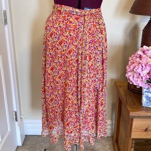 Caroll Paris Floral Skirt